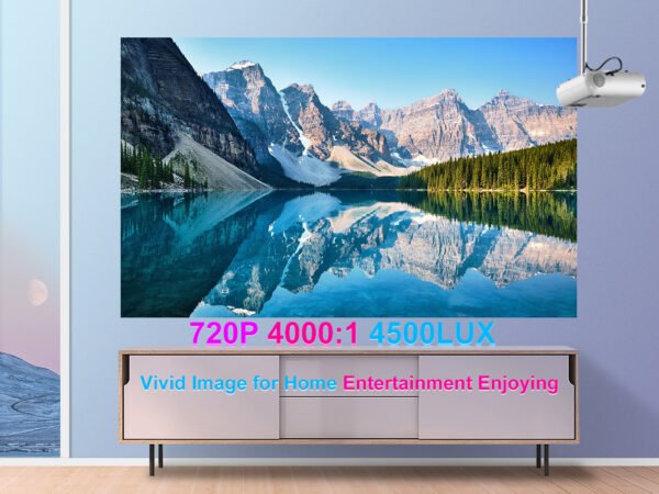 Portable Smart Projector P62 Supports Home Use - Image 8