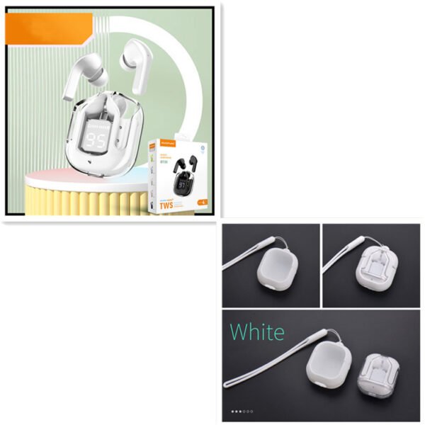 Mini Transparent Wireless Bluetooth Headset Digital Display - Image 6