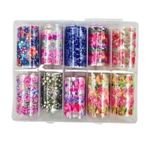Bling Girl Nail Foil Designs