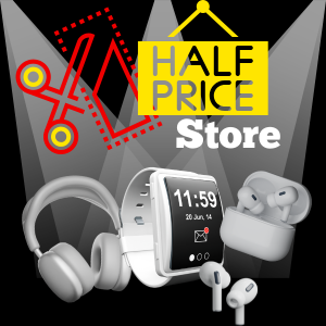 Half-price deals on top electronics at Kingmart—massive savings on gadgets, accessories, and more.